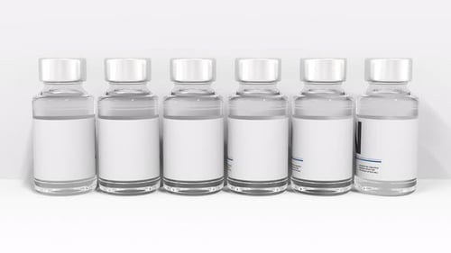 Lettres sur les flacons de médicaments Compose POISON Text