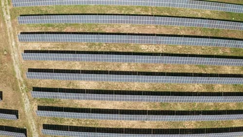 Solar Panel on a Background of a Beautiful Blue Sky. Green Energy.