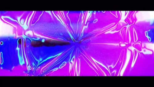 Psychedelic Glitch Digital Distortion Energy Burst