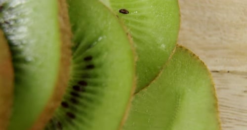 Close-up of kiwi