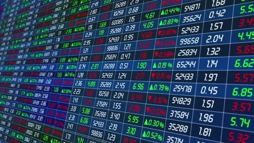 K Line Time Sharing Chart And Stock Price Change Chart Of Securities Market