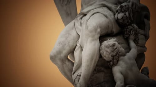 Antique White Marble Statue