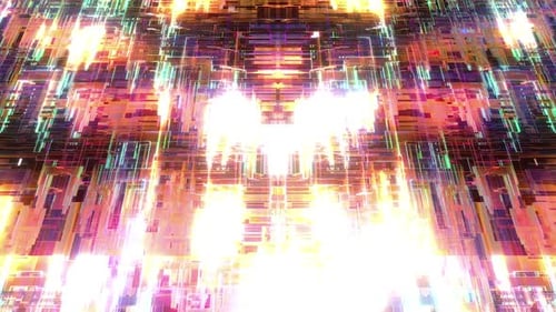 Contexte Cyber Tech en boucle 4k 2