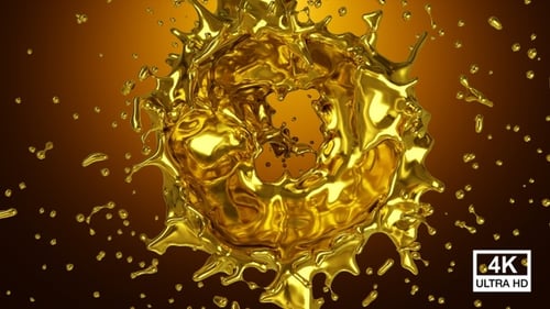 Círculo Gold Splash 4 K