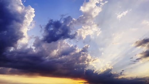 The Sea And Sunset In The Afternoon 1