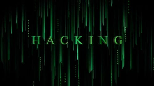 Digitales Cyber-Hintergrund-Hacking