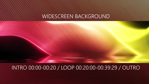 Rote Widescreen-Welle
