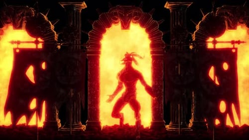 Goat Demon Baphomet VJ Loop