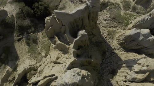 Klippen und Felsen Ansicht von oben 4