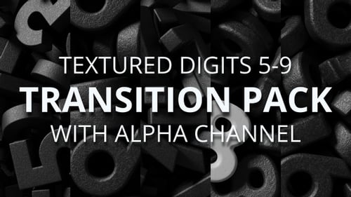 Digits Transition Pack (5-9)