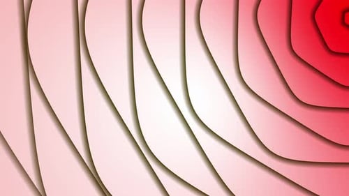 Animated White And Red Stripes Line Background