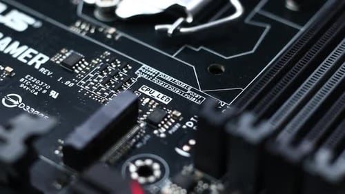 Circuit de carte mère d'ordinateur moderne 01
