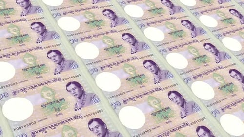 Monnaie du Bhoutan/10 Ngultrum bhoutanais 4K
