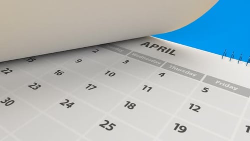 Kalender 4K Hintergrund