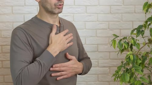 Pratiques d'inhalation chez l'homme à domicile