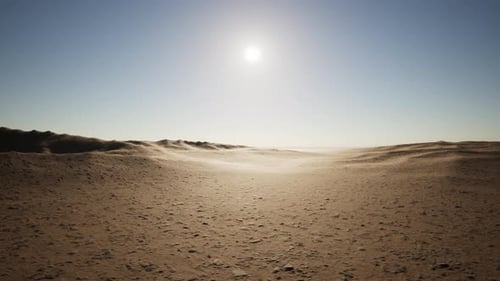 In The Desert And The Sun Falls