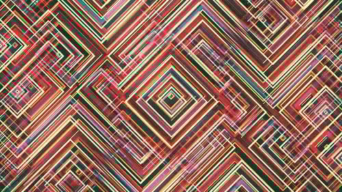 Colorful Geometric Abstract Pattern