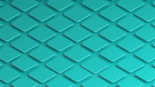 Abstract Geometric Square Grid Wave Loop Background