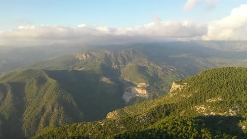Terrain montagneux en Turquie