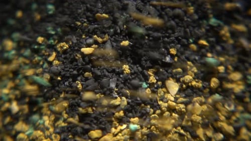 Farbiger Sand