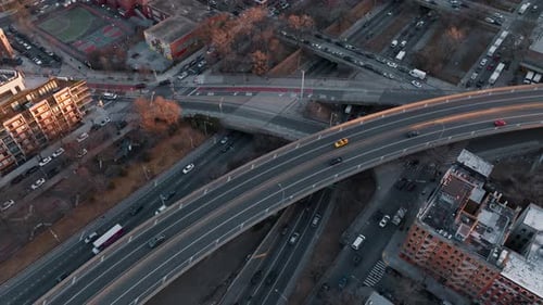 Vehicular Intersection Traffic at Peak Hour with Cars on the Road