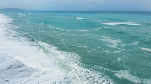 Ocean in the storm