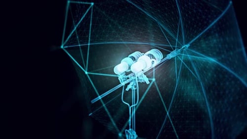 umbrella studio light hologram Close up Hd