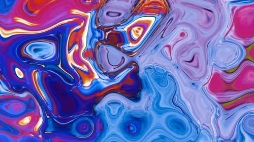 abstrakte bunte Smooth Liquid Waves