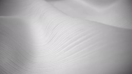 Shiny Net Cloth Flowing Texture Dolly Shot in Close Up View Macro