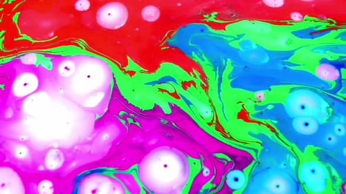 Abstract Colour Arty Paint Background Texture 85