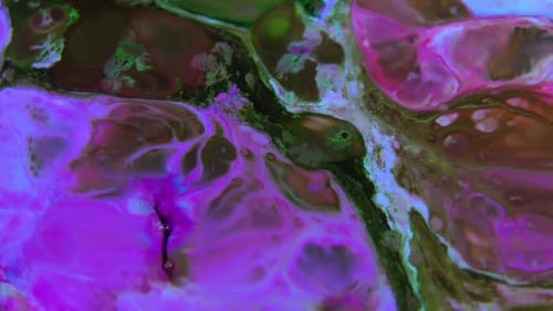 Swirling And Liquid Explosion Paint Texture