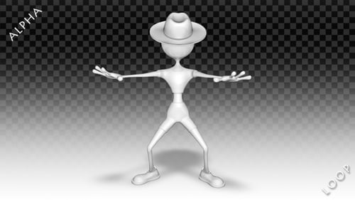Dancing 3D Character Mannequin Animation Pack