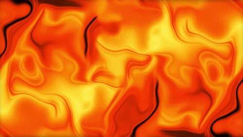 Animierter orangefarbener flüssiger Hintergrund. Vd 537
