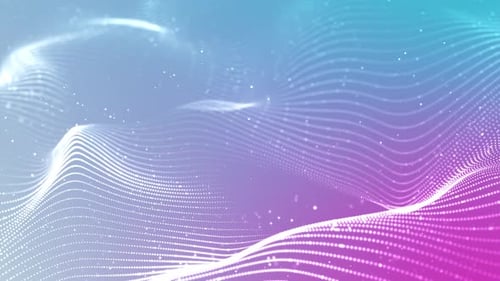 4K abstrakter Wellen-Hintergrund - Loopable