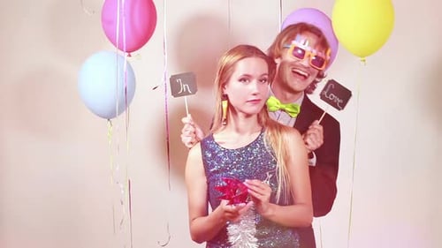 Cute couple in love