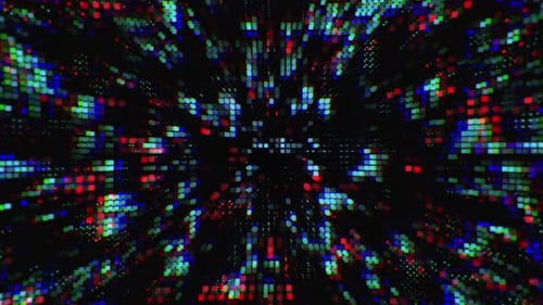 Abstract Grid Lines and dots background