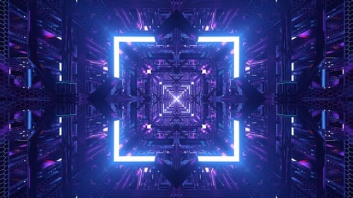 Vj Abstract Light Tunnel V2