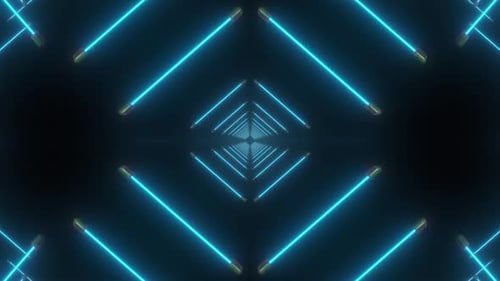 Paquete Sharp Blue Shape Vj Loop 4k