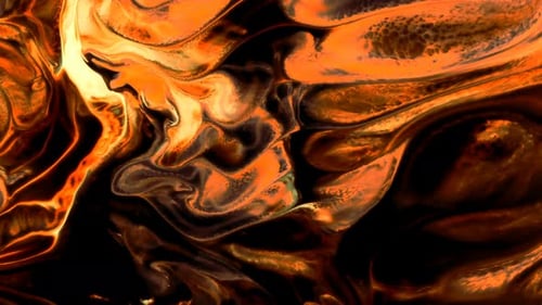 Abstract Colorful Paint Liquid Artistic Movement