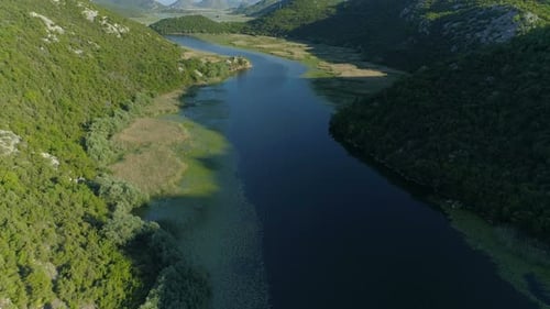 Canyon of River Crnojevica, Montenegro.