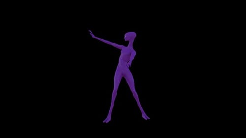Party Alien - VJ Loop