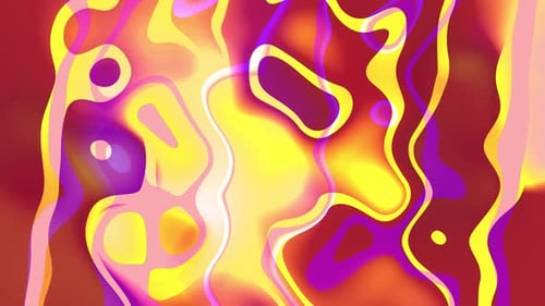 Abstract colorful modern liquid wave twisted background