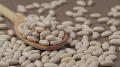 White Dry Beans, Mediterranean Diet, Vegan Vegetarian Ingredient