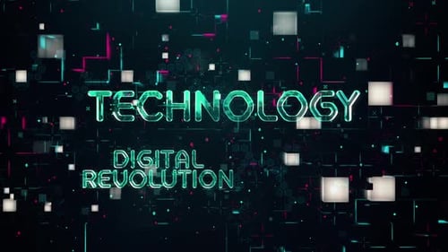 Blockchain Week avec technologie numérique Hitech Concept