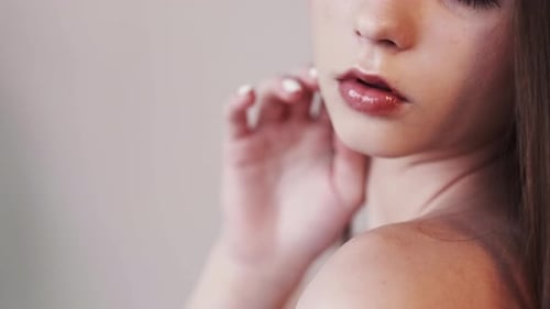 Sensual Woman Beauty Skin Smooth Care