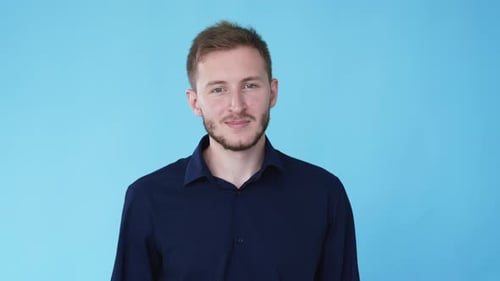 Greeting Man Hi Gesture Man Hand Salute Gif Loop