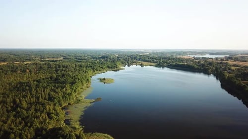 Beautiful Landscape Of Lake Biklozha 06