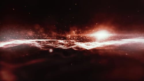 Futuristic Metaverse Matrix Simulation Background 03