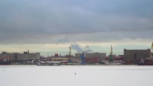Industrielle Landschaft
