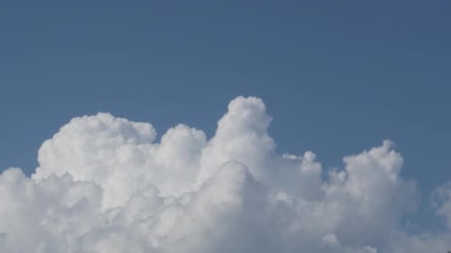 White Clouds Forming
